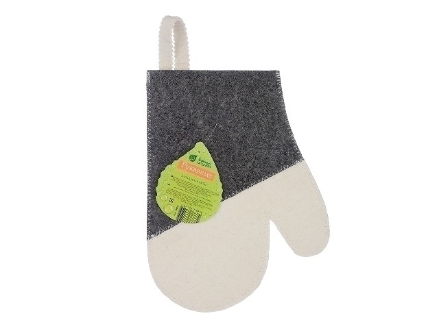 Рукавица для сауны Комби Банные штучки 41070